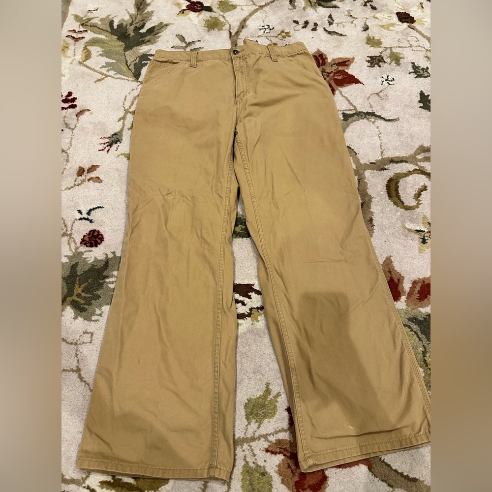 Faded Glory Men's Tan Chinos Dress Pants 38x32